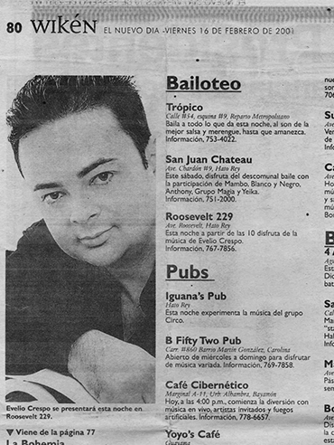 El Nuevo Día anuncia a Bellio