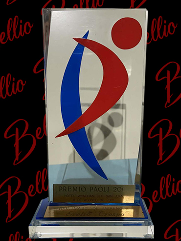 Bellio Premio Paoli 2002 a la revelación Masculina de Merengue